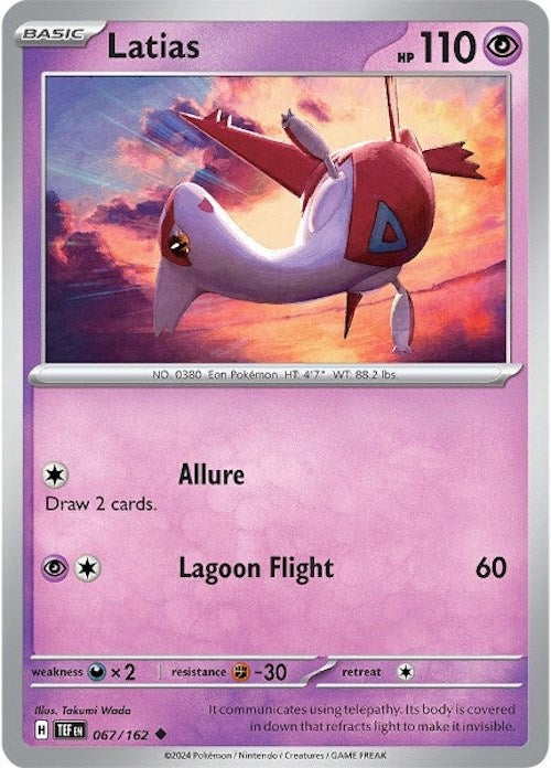Latias (067/162) [Scarlet & Violet: Temporal Forces] | L.A. Mood Comics and Games