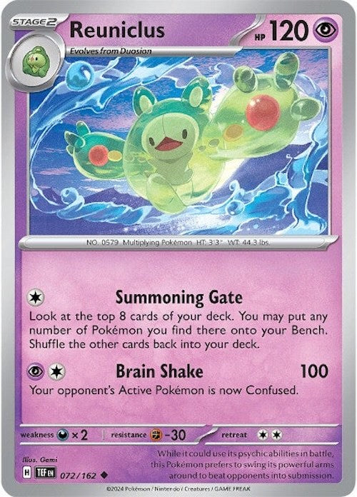 Reuniclus (072/162) [Scarlet & Violet: Temporal Forces] | L.A. Mood Comics and Games
