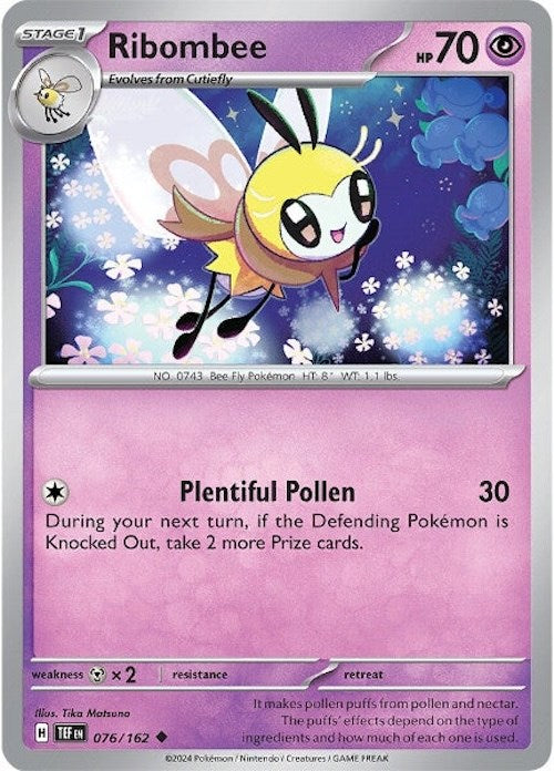 Ribombee (076/162) [Scarlet & Violet: Temporal Forces] | L.A. Mood Comics and Games