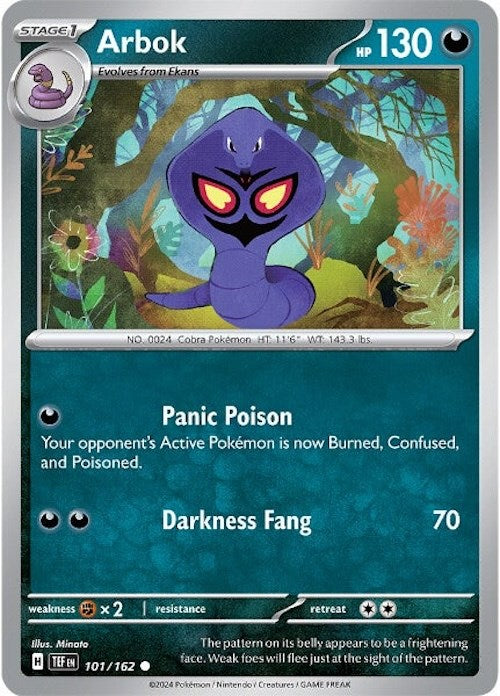 Arbok (101/162) [Scarlet & Violet: Temporal Forces] | L.A. Mood Comics and Games
