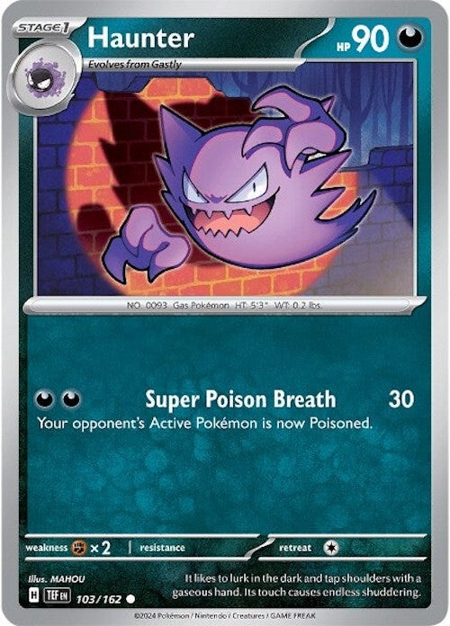 Haunter (103/162) [Scarlet & Violet: Temporal Forces] | L.A. Mood Comics and Games