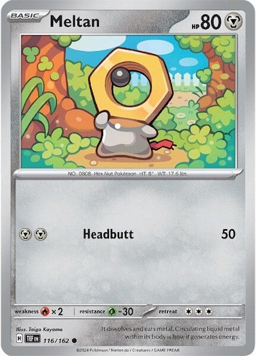 Meltan (116/162) [Scarlet & Violet: Temporal Forces] | L.A. Mood Comics and Games