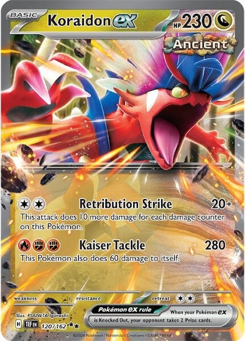 Koraidon ex (120/162) [Scarlet & Violet: Temporal Forces] | L.A. Mood Comics and Games