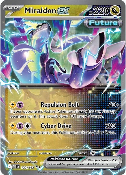 Miraidon ex (122/162) [Scarlet & Violet: Temporal Forces] | L.A. Mood Comics and Games
