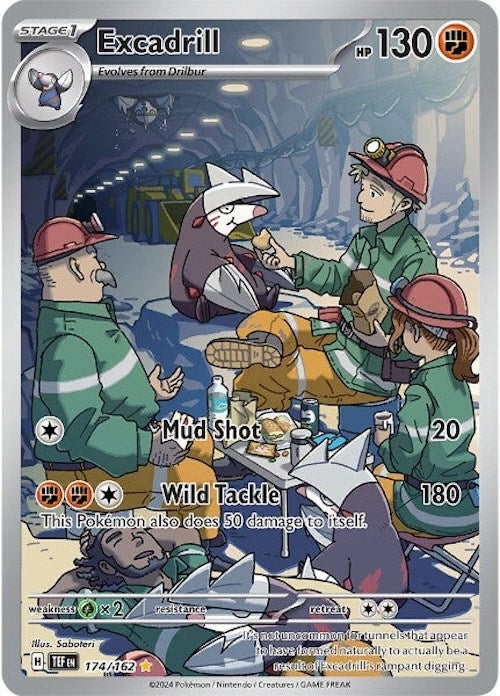 Excadrill (174/162) [Scarlet & Violet: Temporal Forces] | L.A. Mood Comics and Games