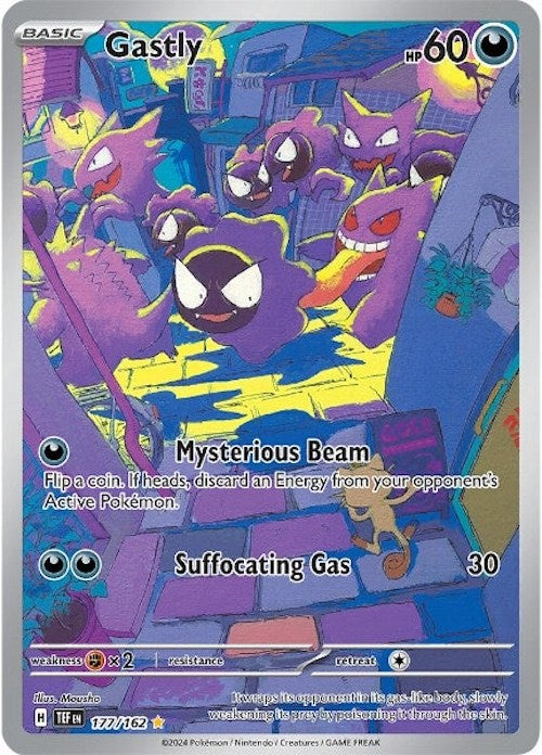 Gastly (177/162) [Scarlet & Violet: Temporal Forces] | L.A. Mood Comics and Games