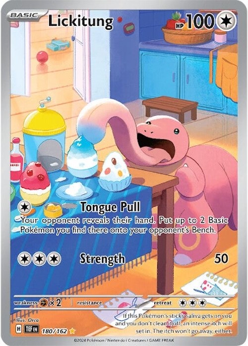 Lickitung (180/162) [Scarlet & Violet: Temporal Forces] | L.A. Mood Comics and Games