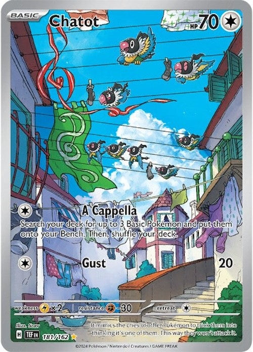 Chatot (181/162) [Scarlet & Violet: Temporal Forces] | L.A. Mood Comics and Games
