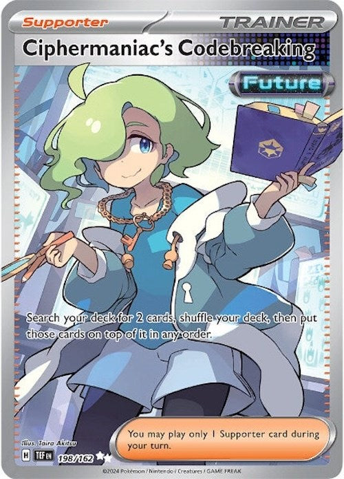 Ciphermaniac's Codebreaking (198/162) [Scarlet & Violet: Temporal Forces] | L.A. Mood Comics and Games