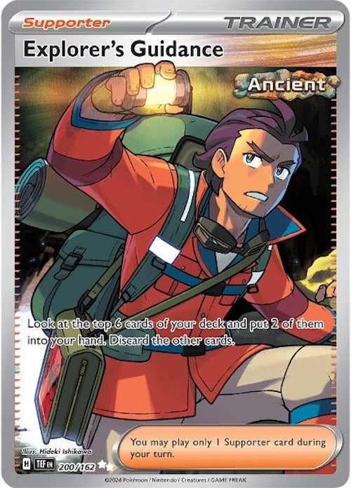 Explorer's Guidance (200/162) [Scarlet & Violet: Temporal Forces] | L.A. Mood Comics and Games