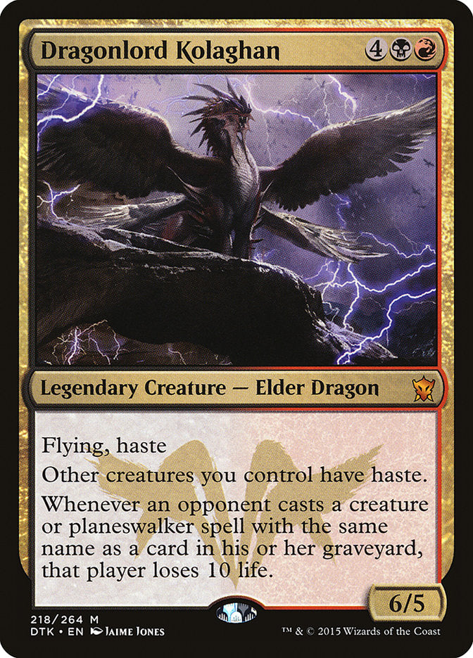 Dragonlord Kolaghan [Dragons of Tarkir] | L.A. Mood Comics and Games