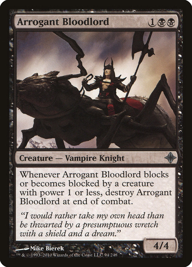 Arrogant Bloodlord [Rise of the Eldrazi] | L.A. Mood Comics and Games