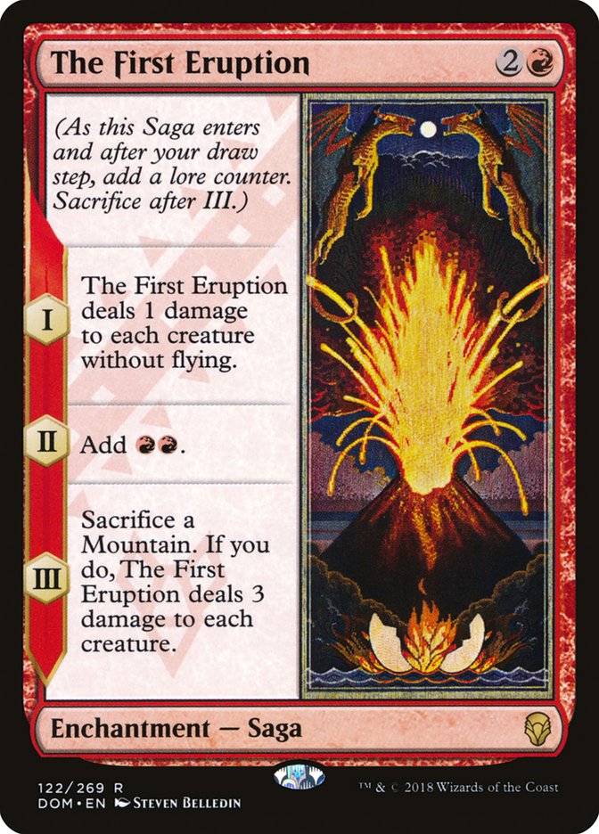 The First Eruption [Dominaria] | L.A. Mood Comics and Games