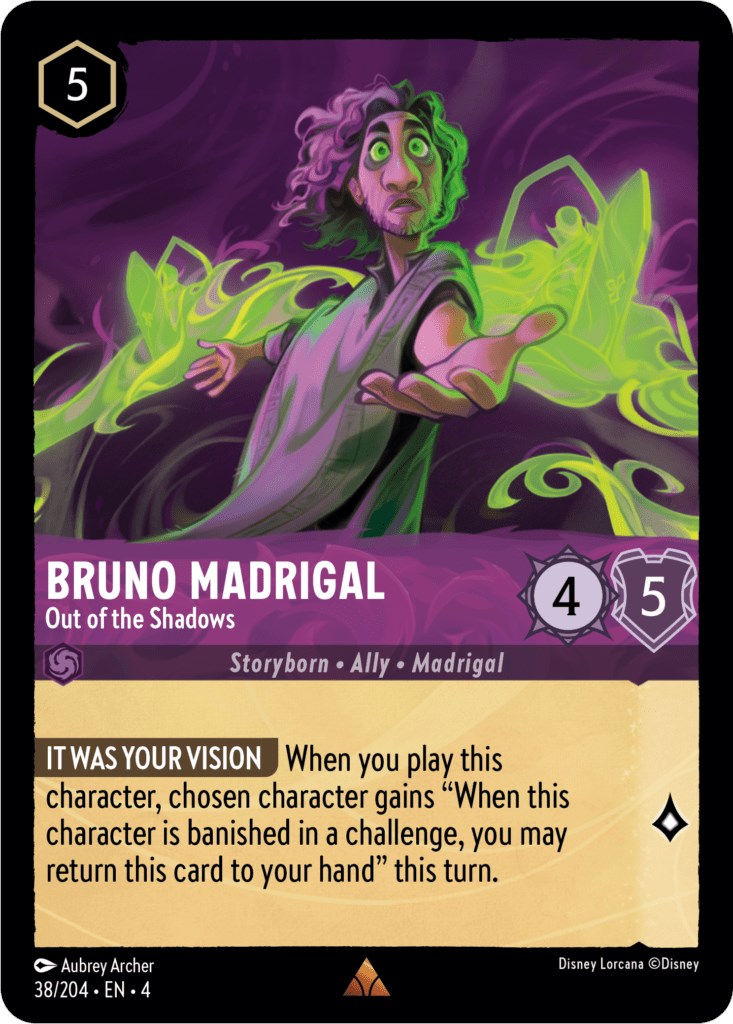 Bruno Madrigal - Out of the Shadows (38/204) [Ursula's Return] | L.A. Mood Comics and Games