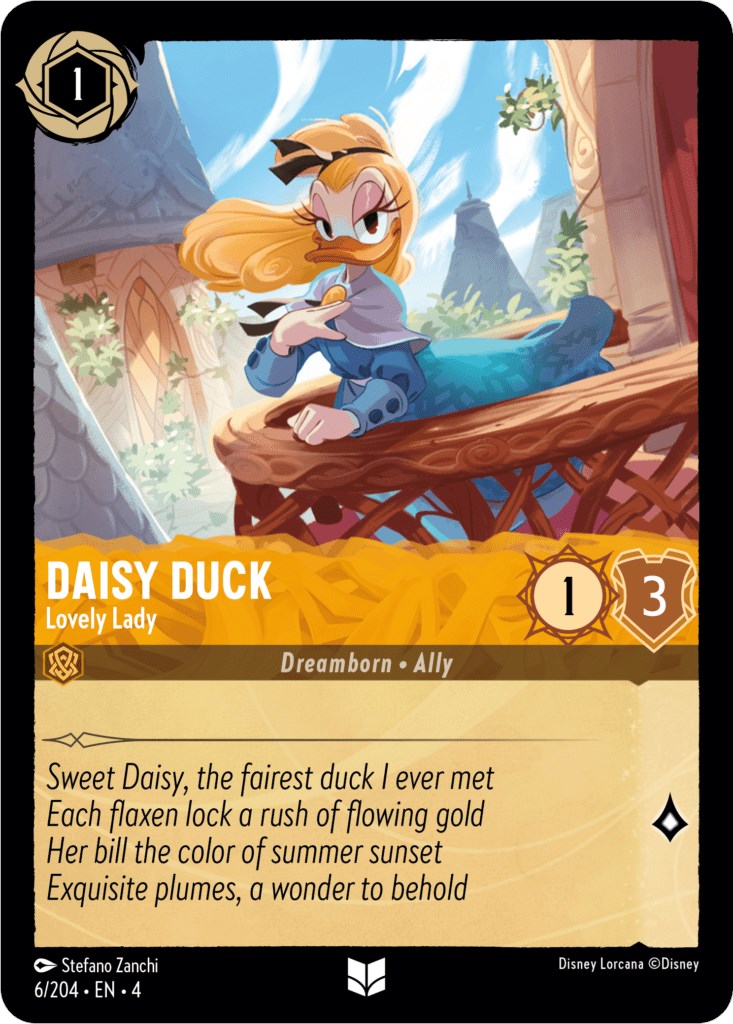 Daisy Duck - Lovely Lady (6/204) [Ursula's Return] | L.A. Mood Comics and Games