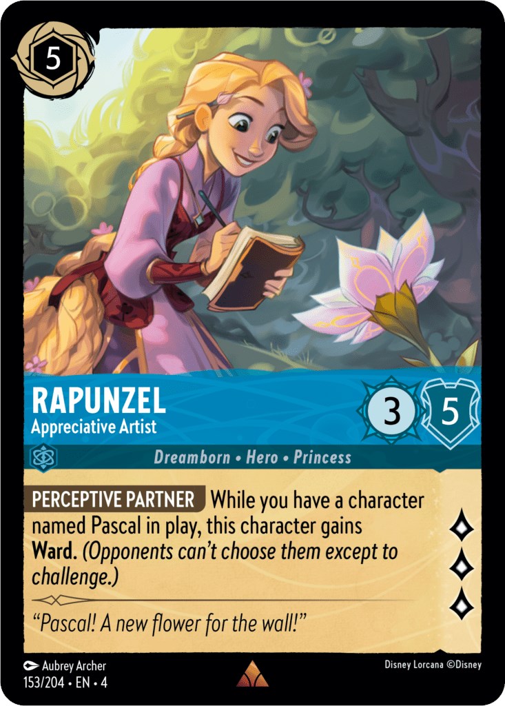 Rapunzel - Appreciative Artist (153/204) [Ursula's Return] | L.A. Mood Comics and Games