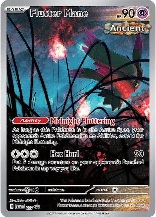 Flutter Mane (097) [Scarlet & Violet: Black Star Promos] | L.A. Mood Comics and Games