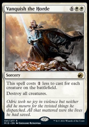 Vanquish the Horde (Promo Pack) [Innistrad: Midnight Hunt Promos] | L.A. Mood Comics and Games