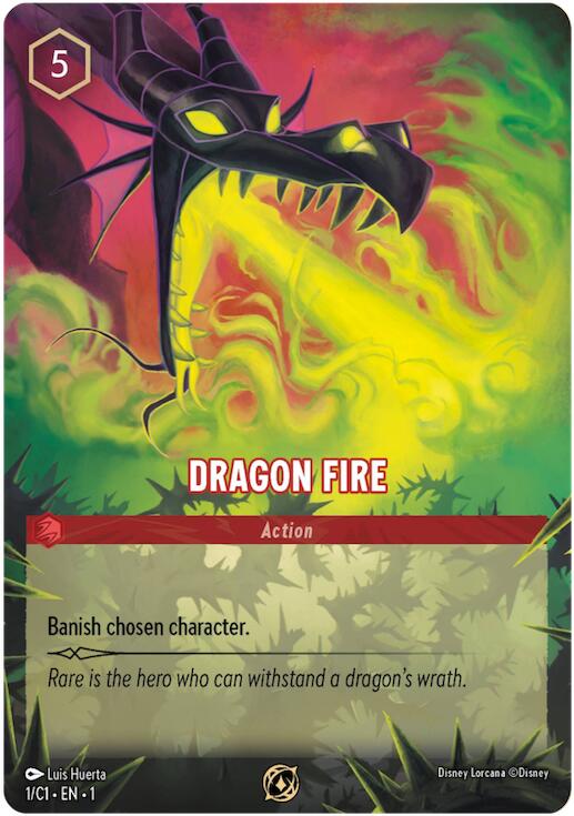 Dragon Fire (1) [Promo Cards] | L.A. Mood Comics and Games