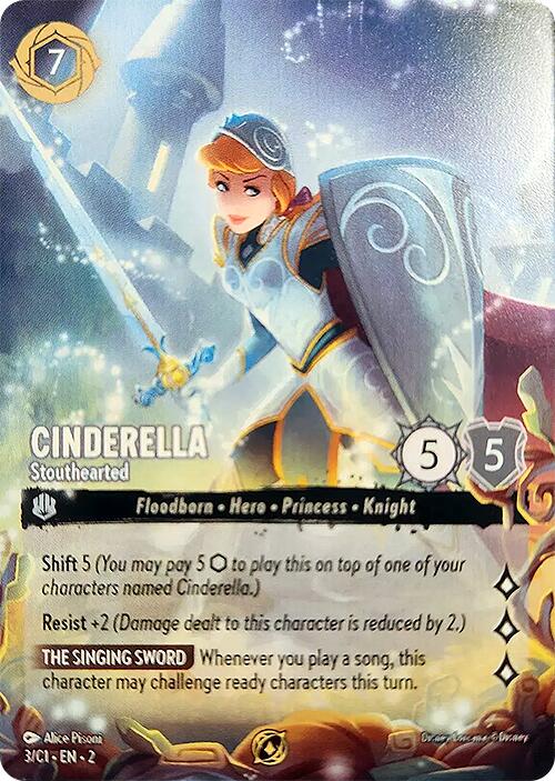 Cinderella - Stouthearted (3) [Promo Cards] | L.A. Mood Comics and Games