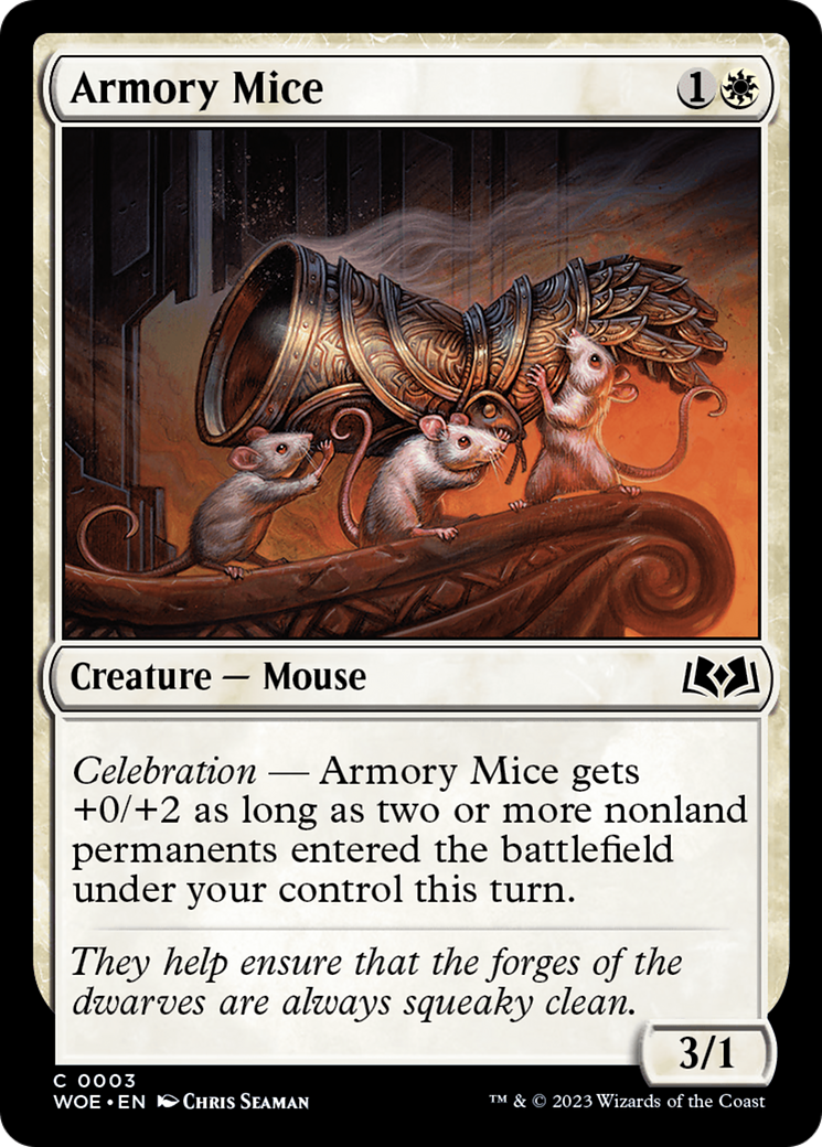 Armory Mice [Wilds of Eldraine] | L.A. Mood Comics and Games