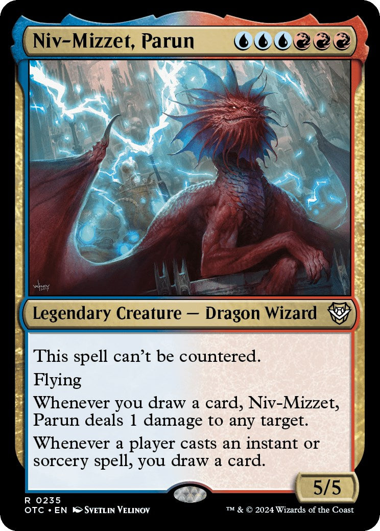 Niv-Mizzet, Parun [Outlaws of Thunder Junction Commander] | L.A. Mood Comics and Games