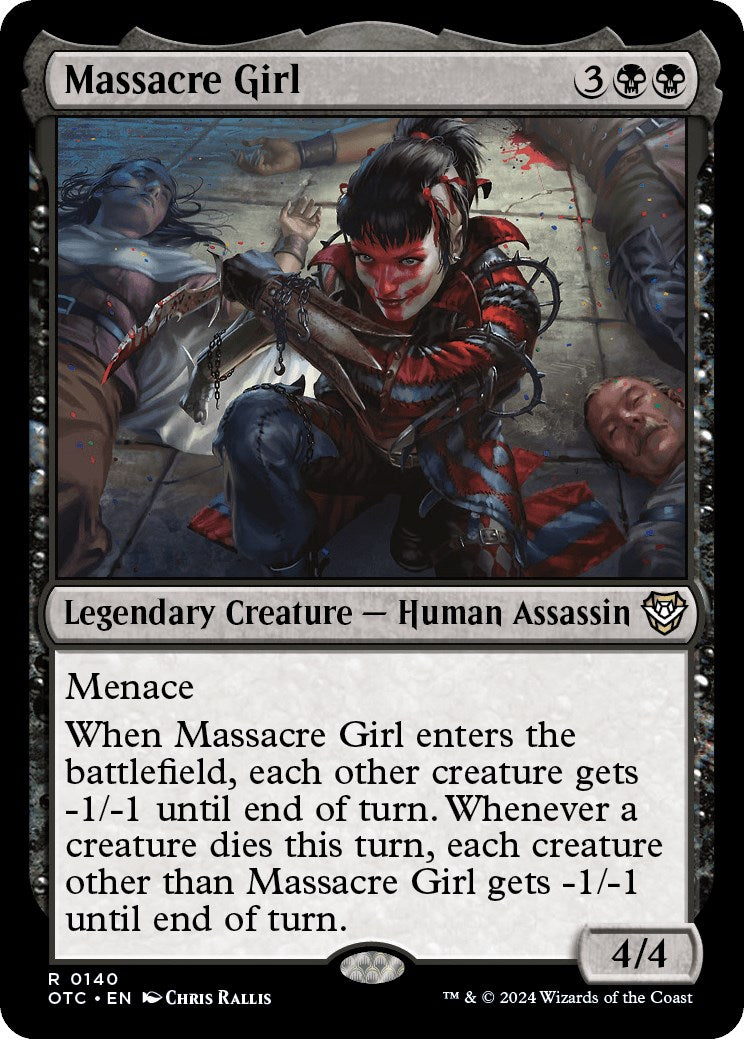 Massacre Girl [Outlaws of Thunder Junction Commander] | L.A. Mood Comics and Games