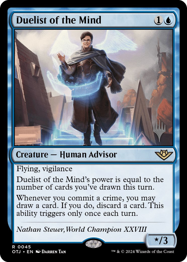 Duelist of the Mind (Promo Pack) [Outlaws of Thunder Junction Promos] | L.A. Mood Comics and Games