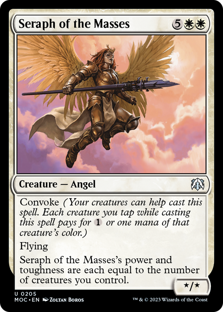 Seraph of the Masses [March of the Machine Commander] | L.A. Mood Comics and Games
