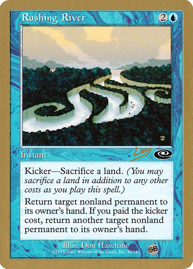 Rushing River (Raphael Levy) (SB) [World Championship Decks 2002] | L.A. Mood Comics and Games