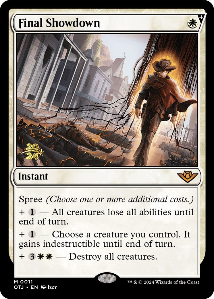 Final Showdown [Outlaws of Thunder Junction Prerelease Promos] | L.A. Mood Comics and Games