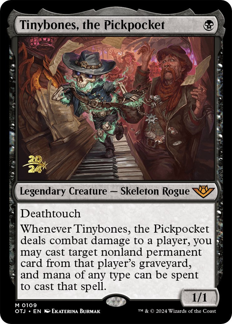 Tinybones, the Pickpocket [Outlaws of Thunder Junction Prerelease Promos] | L.A. Mood Comics and Games