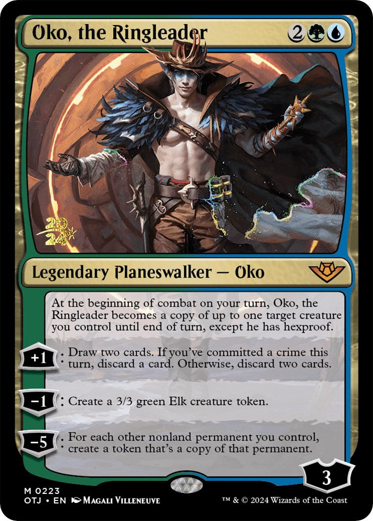 Oko, the Ringleader [Outlaws of Thunder Junction Prerelease Promos] | L.A. Mood Comics and Games