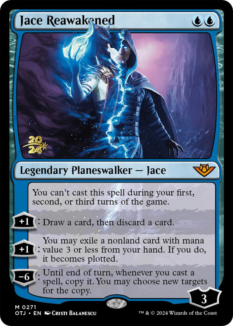 Jace Reawakened [Outlaws of Thunder Junction Prerelease Promos] | L.A. Mood Comics and Games