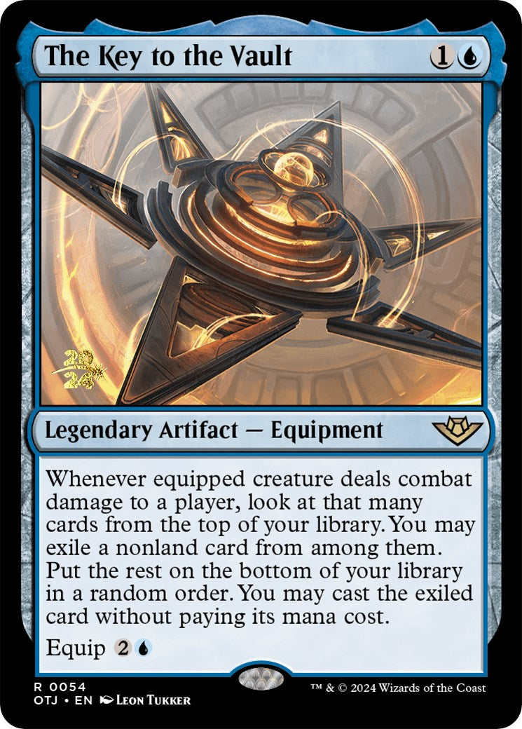 The Key to the Vault [Outlaws of Thunder Junction Prerelease Promos] | L.A. Mood Comics and Games