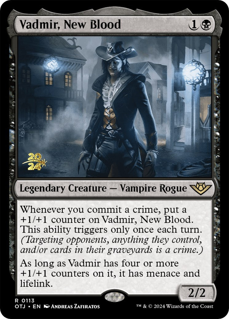 Vadmir, New Blood [Outlaws of Thunder Junction Prerelease Promos] | L.A. Mood Comics and Games