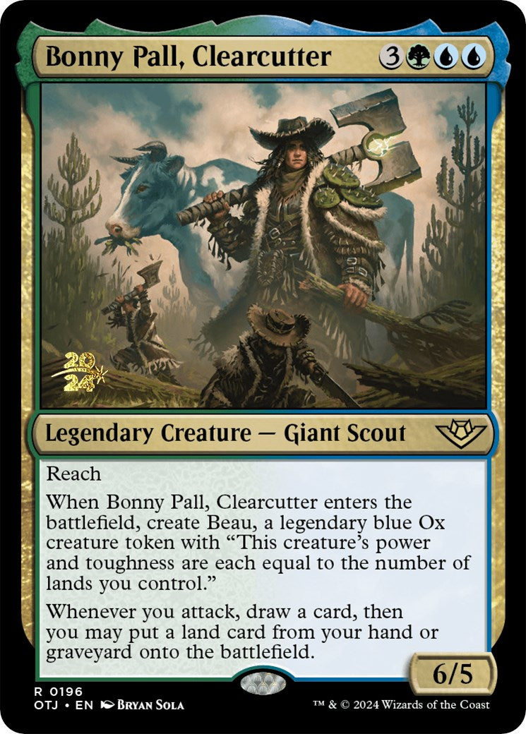 Bonny Pall, Clearcutter [Outlaws of Thunder Junction Prerelease Promos] | L.A. Mood Comics and Games