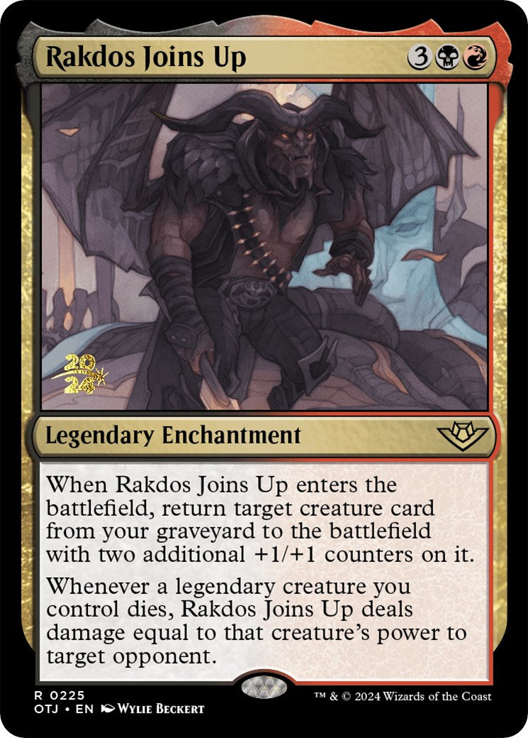 Rakdos Joins Up [Outlaws of Thunder Junction Prerelease Promos] | L.A. Mood Comics and Games