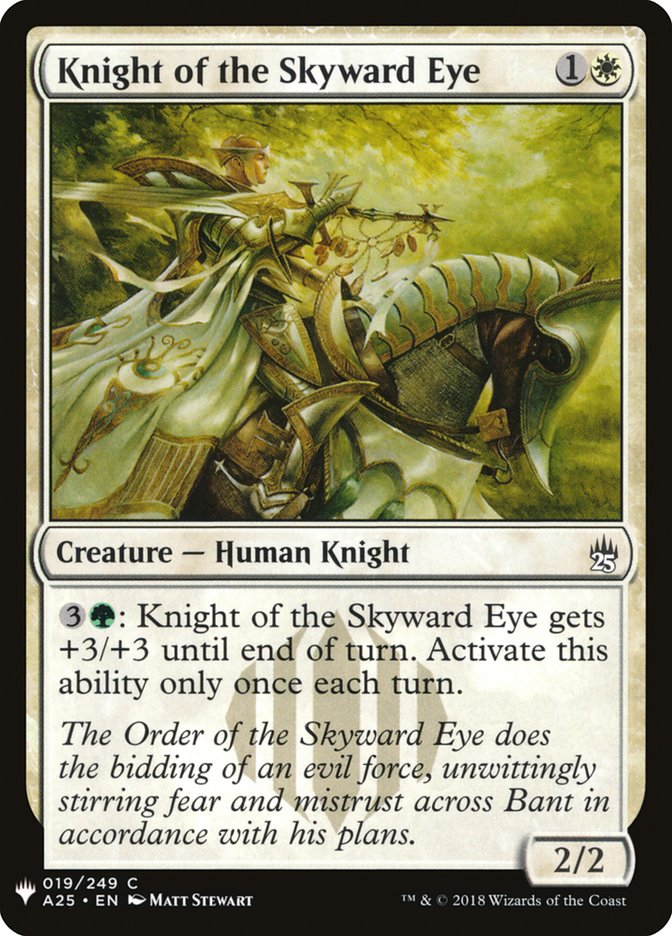 Knight of the Skyward Eye [Mystery Booster] | L.A. Mood Comics and Games