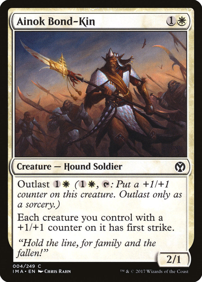 Ainok Bond-Kin [Iconic Masters] | L.A. Mood Comics and Games