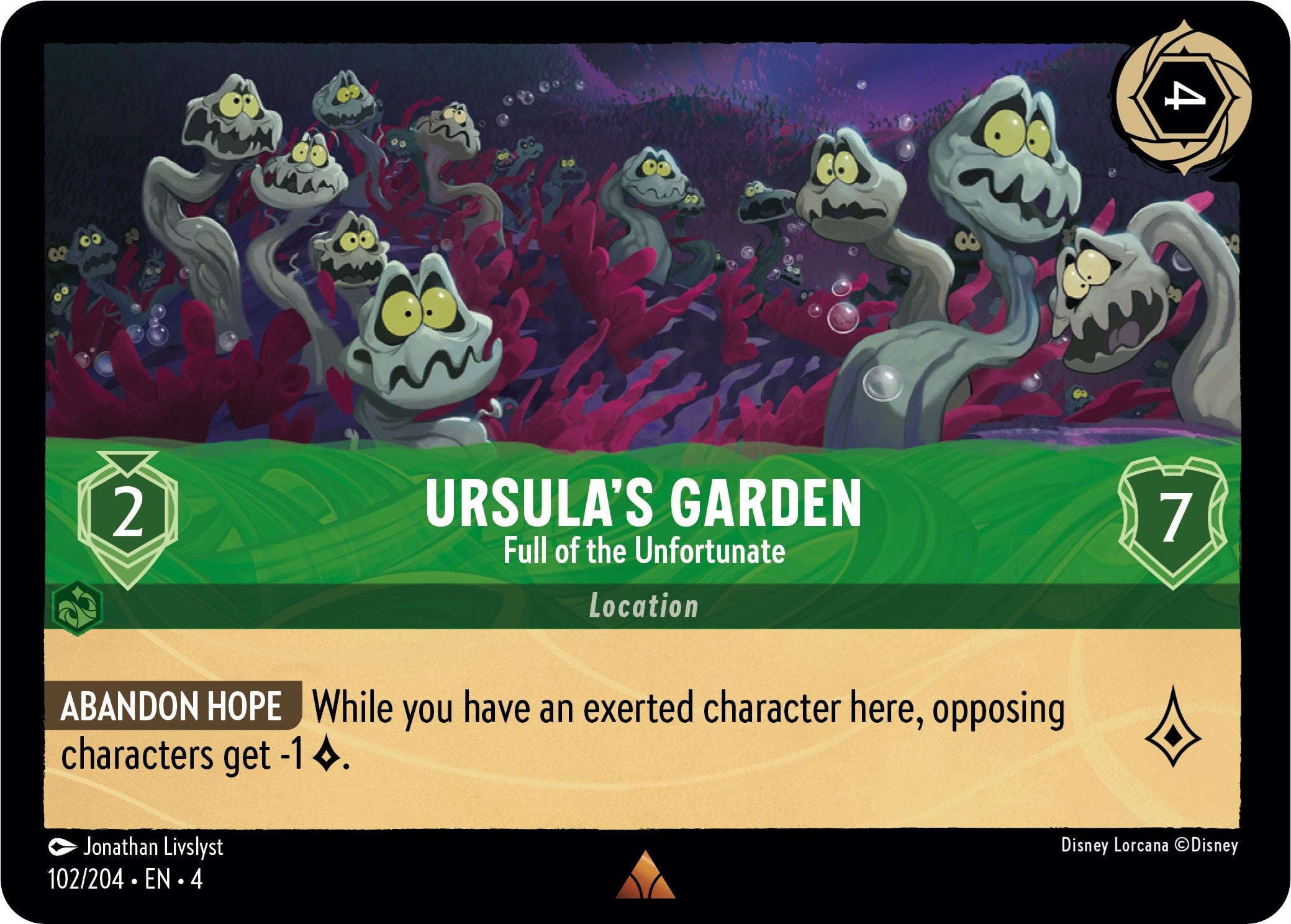 Ursula's Garden - Full of the Unfortunate (102/204) [Ursula's Return] | L.A. Mood Comics and Games