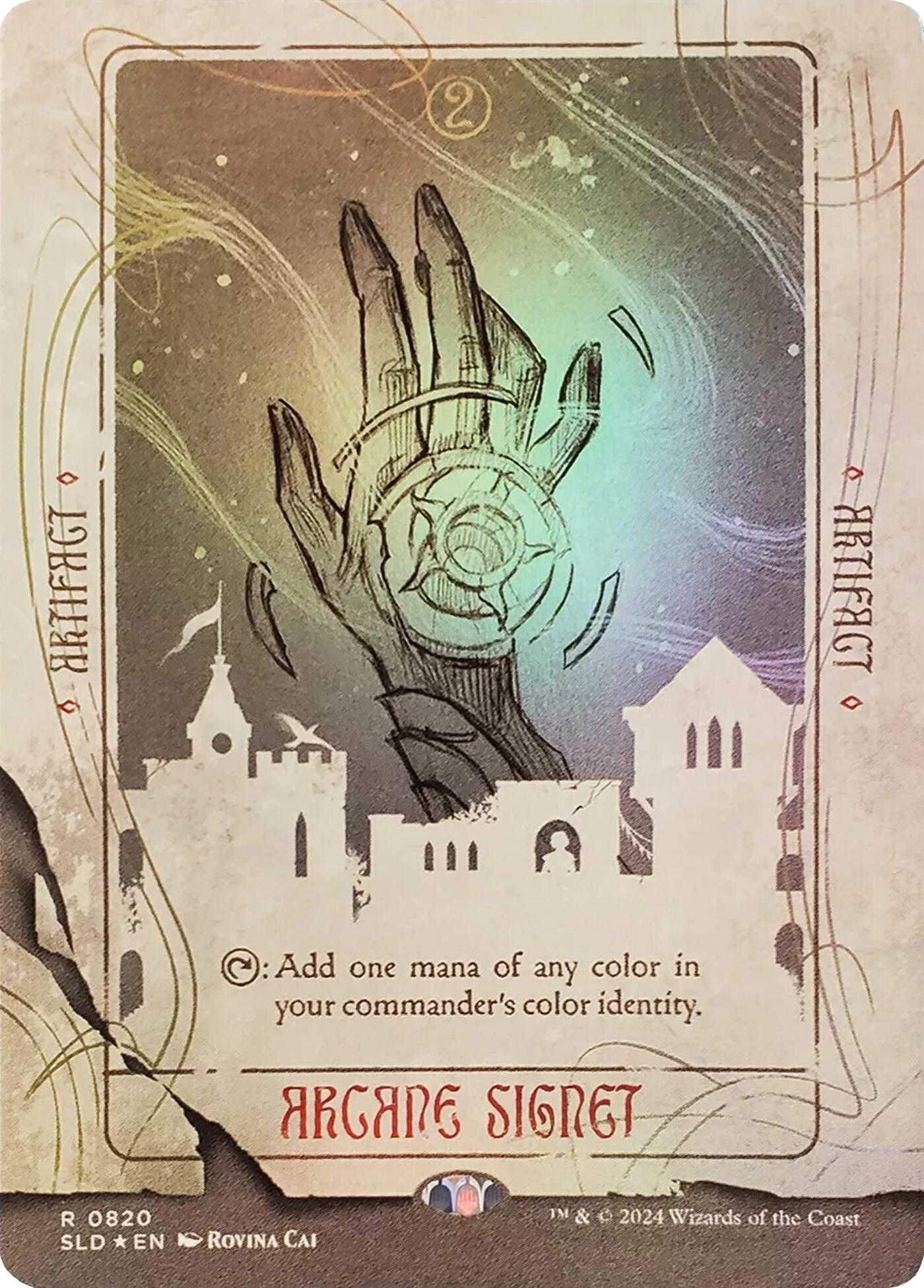 Arcane Signet (0820) (Rainbow Foil) [Secret Lair Drop Series] | L.A. Mood Comics and Games