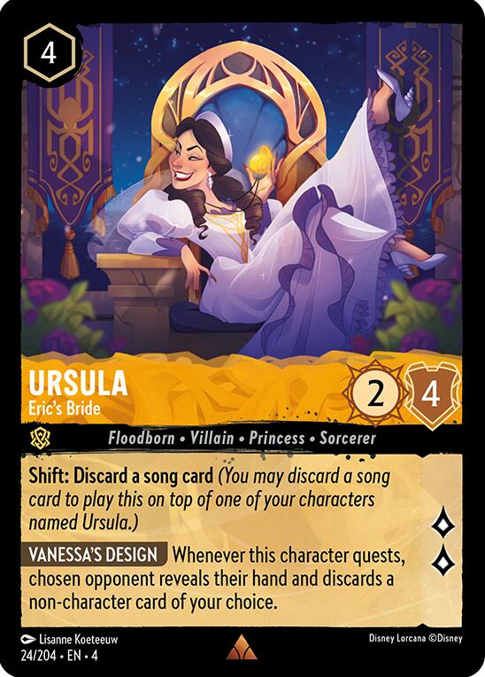 Ursula - Eric's Bride (24/204) [Ursula's Return] | L.A. Mood Comics and Games
