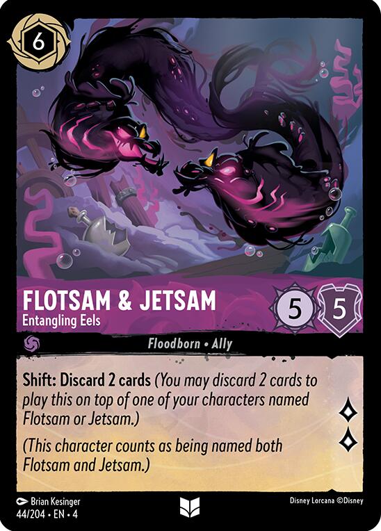 Flotsam & Jetsam - Entangling Eels (44/204) [Ursula's Return] | L.A. Mood Comics and Games
