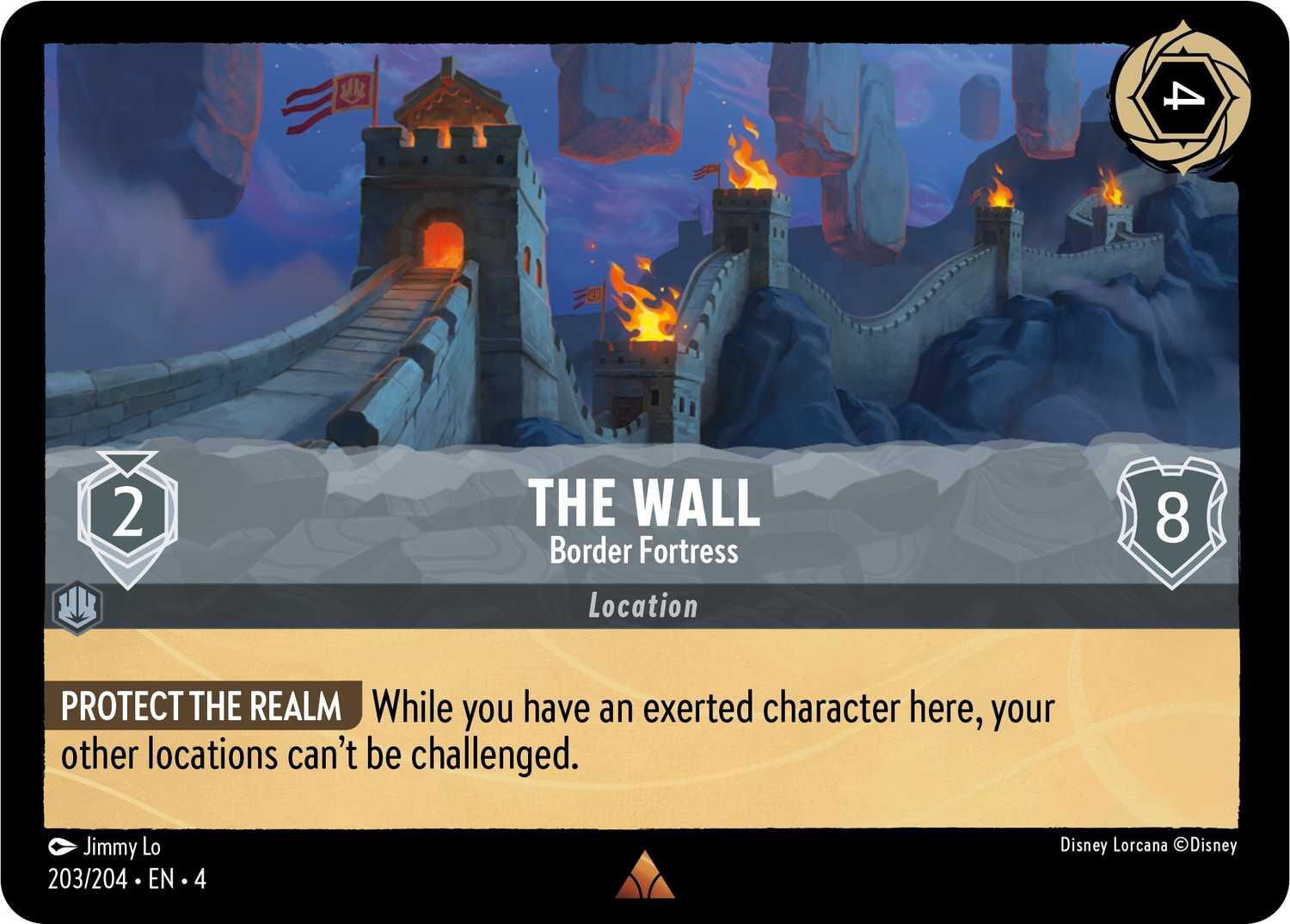 The Wall - Border Fortress (203/204) [Ursula's Return] | L.A. Mood Comics and Games