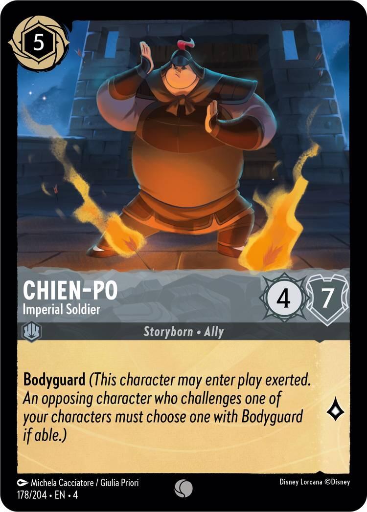 Chien-Po - Imperial Soldier (178/204) [Ursula's Return] | L.A. Mood Comics and Games