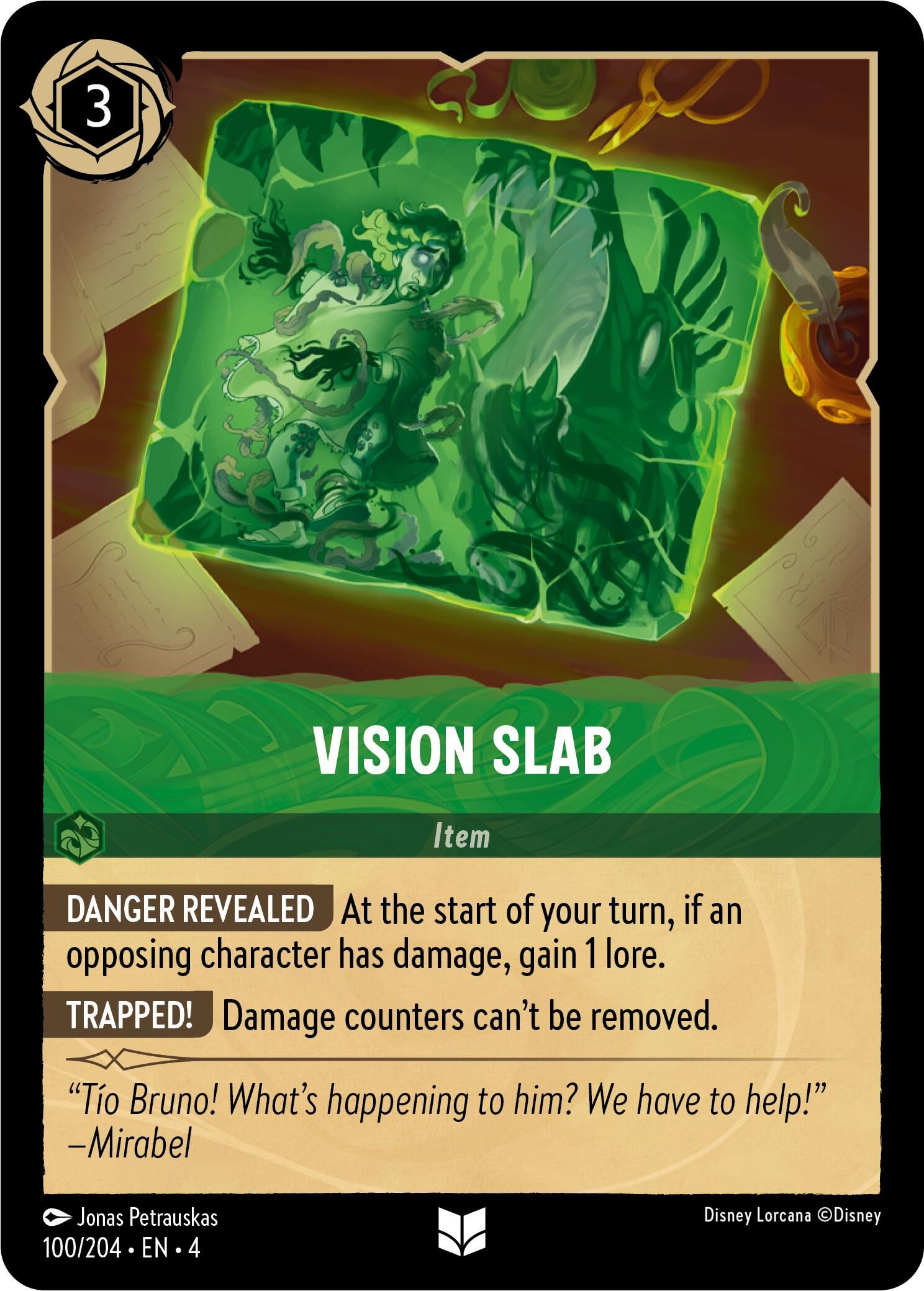 Vision Slab (100/204) [Ursula's Return] | L.A. Mood Comics and Games