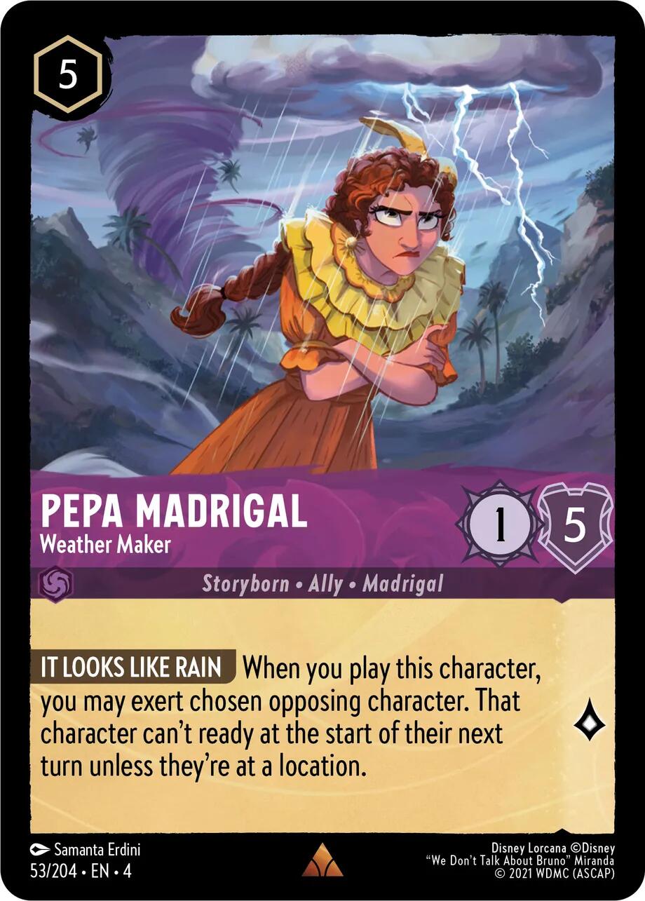 Pepa Madrigal - Weather Maker (53/204) [Ursula's Return] | L.A. Mood Comics and Games