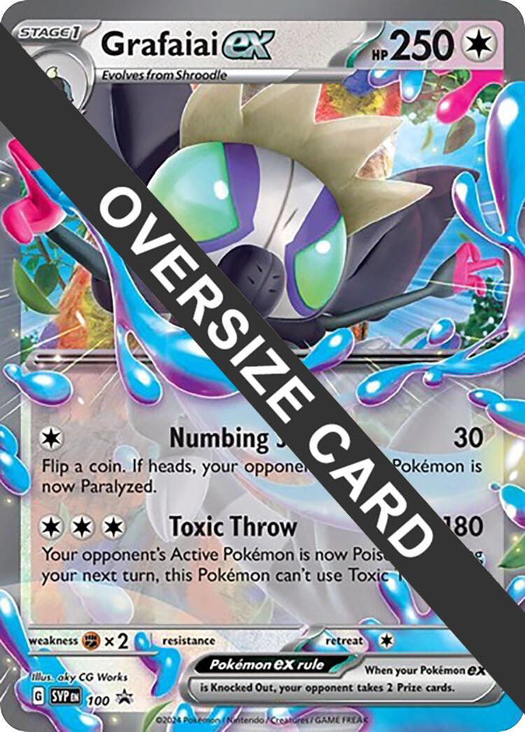 Grafaiai ex (100) (Jumbo Card) [Scarlet & Violet: Black Star Promos] | L.A. Mood Comics and Games