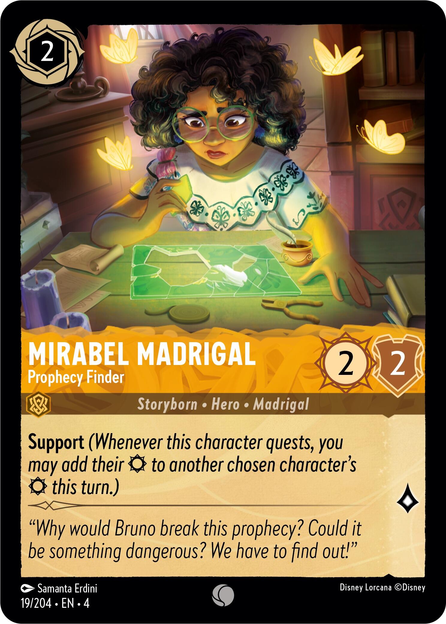 Mirabel Madrigal - Prophecy Finder (19/204) [Ursula's Return] | L.A. Mood Comics and Games